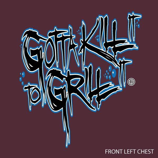 SALE Gotta Kill It To Grill Duck Lab Dog - Adult & Kids T-Shirts, Sweatshirts & Hoodies apparel design preview 2