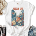 Rescue Cat Lovers Society - Adult & Kids T-Shirts, Sweatshirts & Hoodies apparel design preview 1