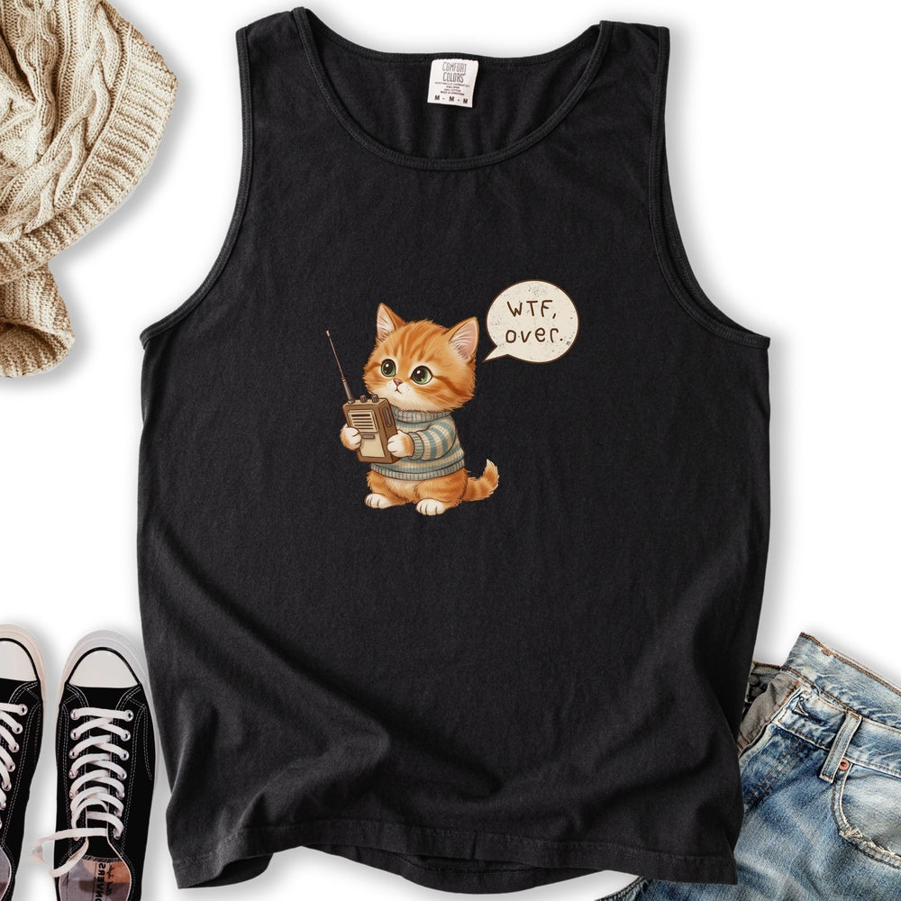 WTF Over Tank - Adult & Kids T-Shirts, Sweatshirts & Hoodies apparel design preview 2