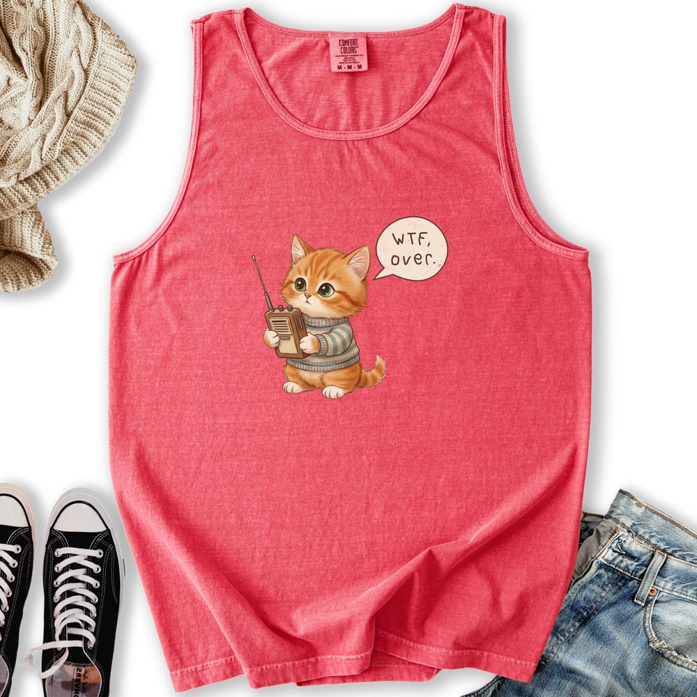 WTF Over Tank - Adult & Kids T-Shirts, Sweatshirts & Hoodies apparel design preview 1