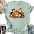 Cute Fall Kittens - Adult & Kids T-Shirts, Sweatshirts & Hoodies apparel design preview 1
