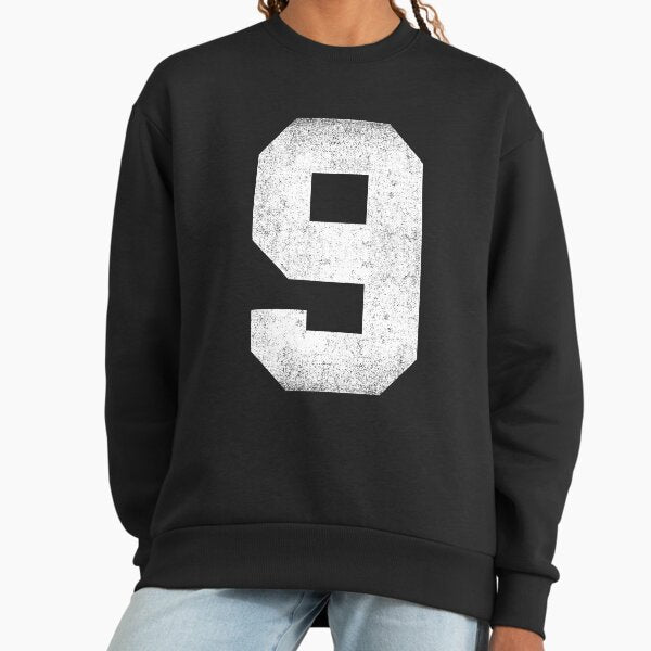 Vintage Number 9 Sports - Adult & Kids T-Shirts, Sweatshirts & Hoodies apparel design preview 1