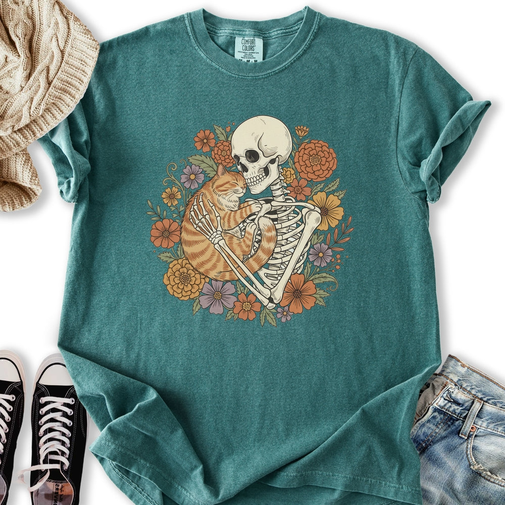 Skeleton Hugs - Adult & Kids T-Shirts, Sweatshirts & Hoodies apparel design preview 2