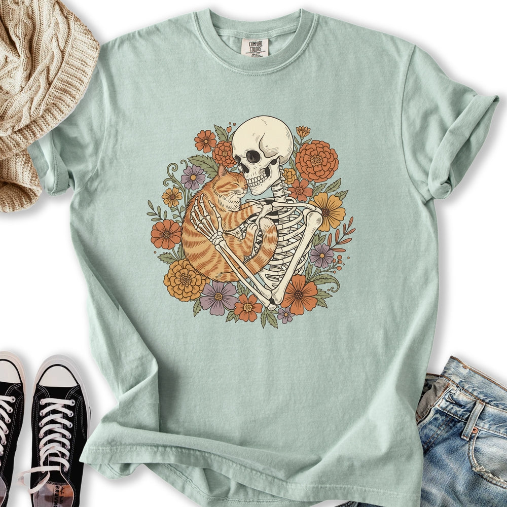 Skeleton Hugs - Adult & Kids T-Shirts, Sweatshirts & Hoodies apparel design preview 1