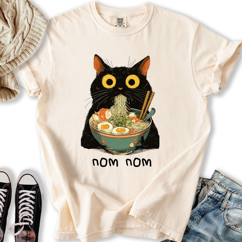 Ramen Cat - Adult & Kids T-Shirts, Sweatshirts & Hoodies apparel design preview 1