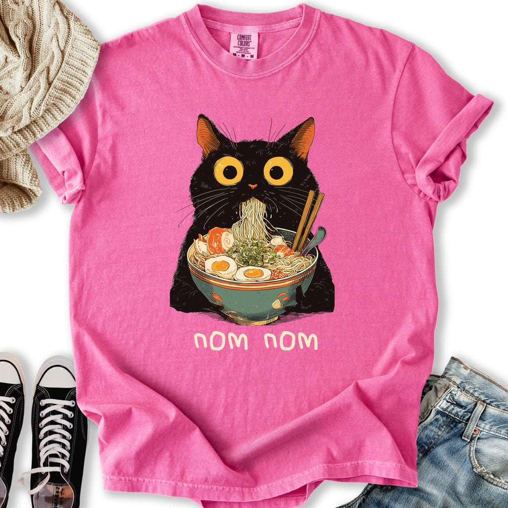 Ramen Cat - Adult & Kids T-Shirts, Sweatshirts & Hoodies apparel design preview 2