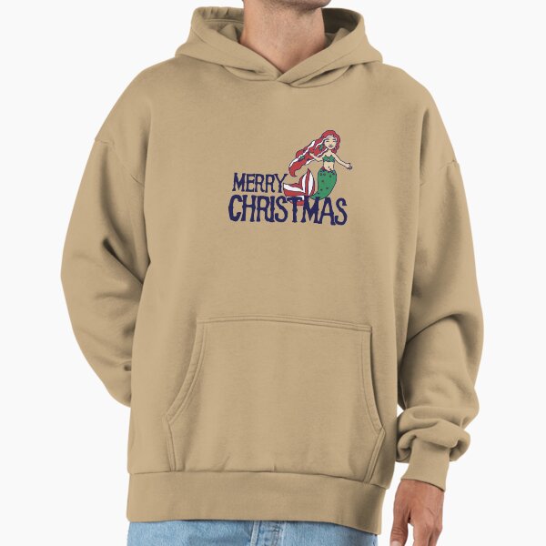 Merry Christmas Mermaid - Adult & Kids T-Shirts, Sweatshirts & Hoodies apparel design preview 1