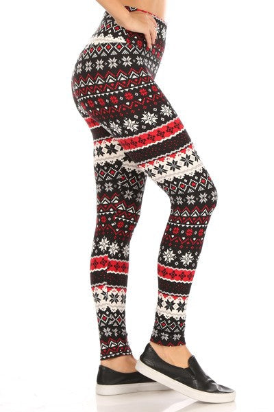 Christmas Fair Isle Print Soft Lounge Fleece Lined - Adult & Kids T-Shirts, Sweatshirts & Hoodies apparel design preview 2
