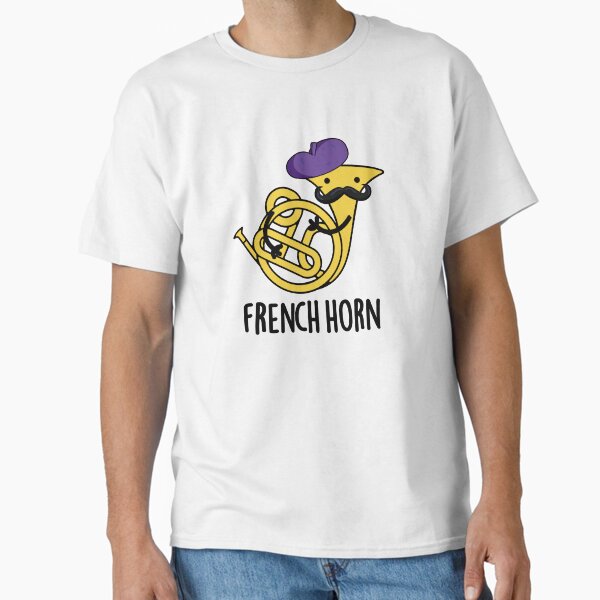 French Horn Funny Instrument Puns - Adult & Kids T-Shirts, Sweatshirts & Hoodies apparel design preview 1