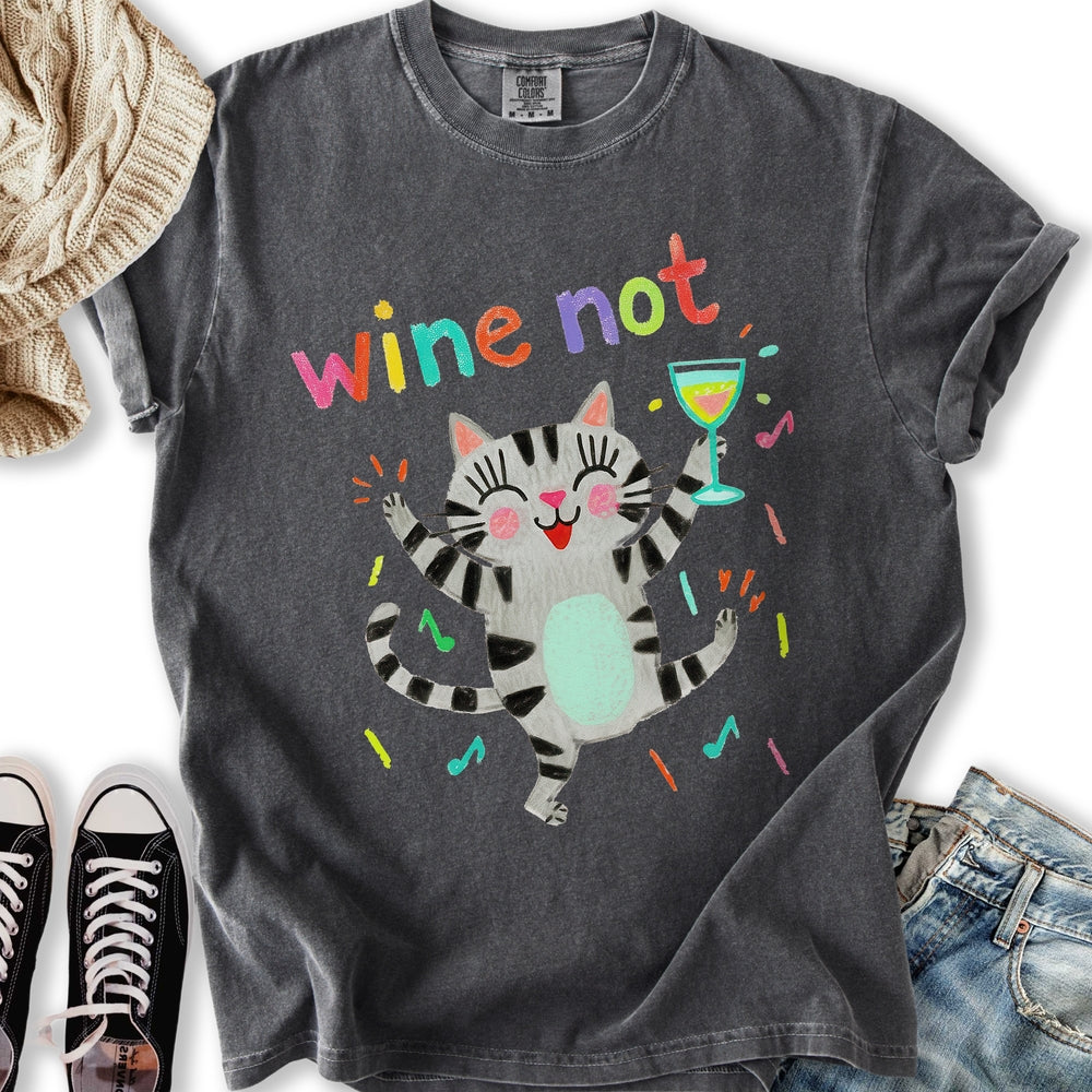 Wine Not Crayon - Adult & Kids T-Shirts, Sweatshirts & Hoodies apparel design preview 2