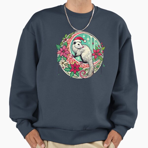 Yule Possum - Adult & Kids T-Shirts, Sweatshirts & Hoodies apparel design preview 1