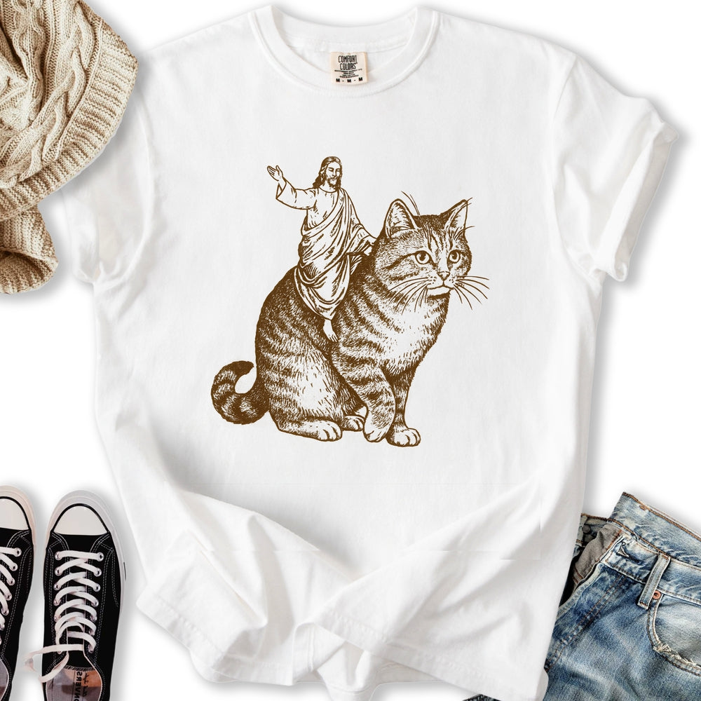 Tabby Rider - Adult & Kids T-Shirts, Sweatshirts & Hoodies apparel design preview 2