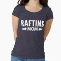 Rafting Mom Fitted Scoop - Adult & Kids T-Shirts, Sweatshirts & Hoodies apparel design preview 1