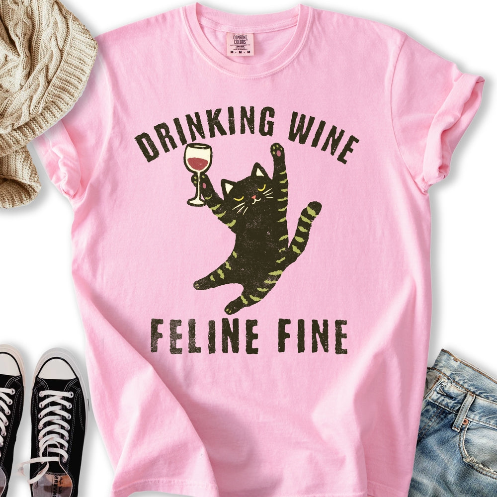 Drinking Wine - Adult & Kids T-Shirts, Sweatshirts & Hoodies apparel design preview 1