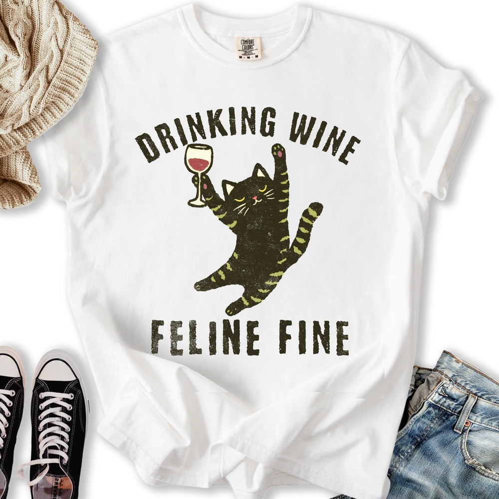 Drinking Wine - Adult & Kids T-Shirts, Sweatshirts & Hoodies apparel design preview 2