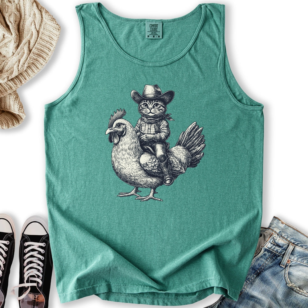 Cat Chicken Tank - Adult & Kids T-Shirts, Sweatshirts & Hoodies apparel design preview 1
