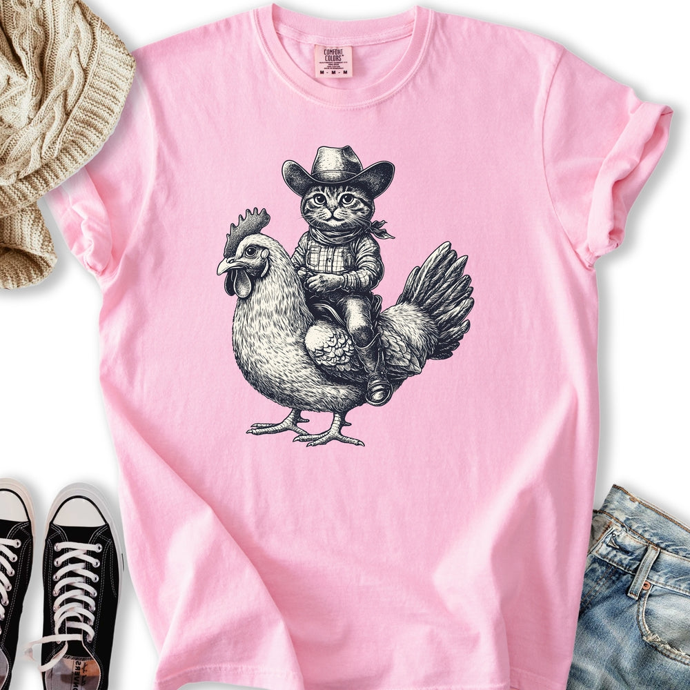 Cat Chicken - Adult & Kids T-Shirts, Sweatshirts & Hoodies apparel design preview 2