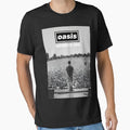 Minimalist Concert O A S I Black And White - Adult & Kids T-Shirts, Sweatshirts & Hoodies apparel design preview 1