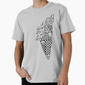Palestinian Map Kufiya Pattern I Love Palestine My - Adult & Kids T-Shirts, Sweatshirts & Hoodies apparel design preview 1
