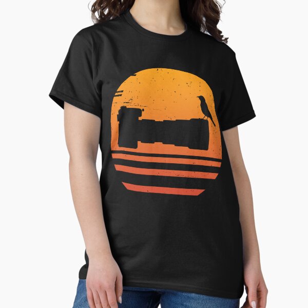 Bird Photographer Camera Vintage Retro - Adult & Kids T-Shirts, Sweatshirts & Hoodies apparel design preview 1