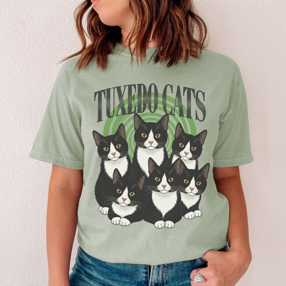 Tuxedo Cats Band - Adult & Kids T-Shirts, Sweatshirts & Hoodies apparel design preview 1