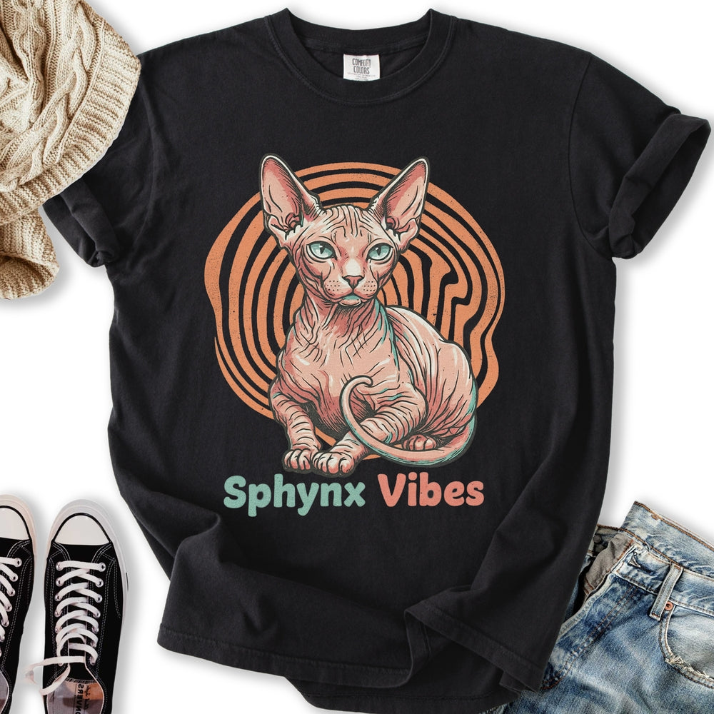 Sphynx Vibes - Adult & Kids T-Shirts, Sweatshirts & Hoodies apparel design preview 2