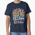 Deeper Than The Petals Vintage Spring Art - Adult & Kids T-Shirts, Sweatshirts & Hoodies apparel design preview 1