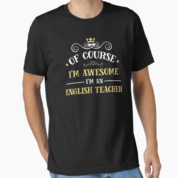 English Teacher - Adult & Kids T-Shirts, Sweatshirts & Hoodies apparel design preview 1