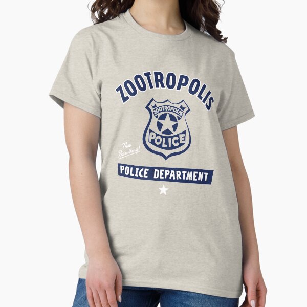 Police Department Badge Bunny - Adult & Kids T-Shirts, Sweatshirts & Hoodies apparel design preview 1