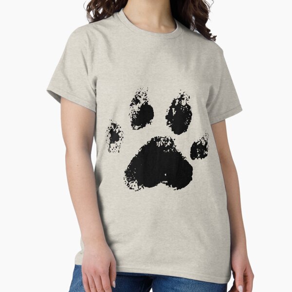 Black Paw Print - Adult & Kids T-Shirts, Sweatshirts & Hoodies apparel design preview 1