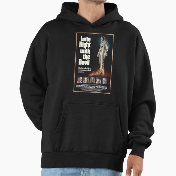 LATE NIGHT WITH THE DEVIL Official Poster - Adult & Kids T-Shirts, Sweatshirts & Hoodies apparel design preview 1