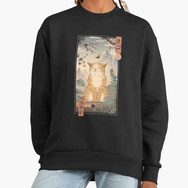 Edo Cat - Adult & Kids T-Shirts, Sweatshirts & Hoodies apparel design preview 1