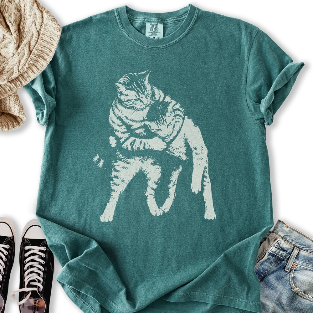 Wrestling Tabbys - Adult & Kids T-Shirts, Sweatshirts & Hoodies apparel design preview 1
