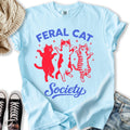 Feral Cat Society - Adult & Kids T-Shirts, Sweatshirts & Hoodies apparel design preview 1
