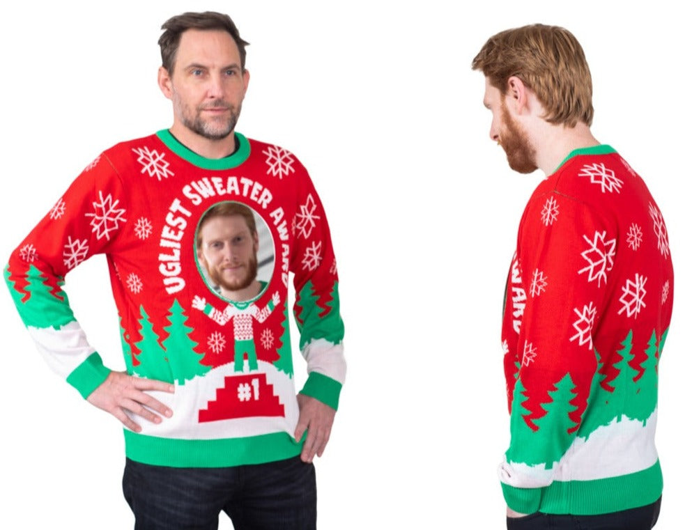 Interactive 3D Mirror "Ugliest Sweater Award" Ugly Christmas Sweater product image 3