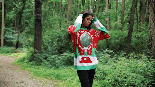 Interactive 3D Mirror "Ugliest Sweater Award" Ugly Christmas Sweater product image 2