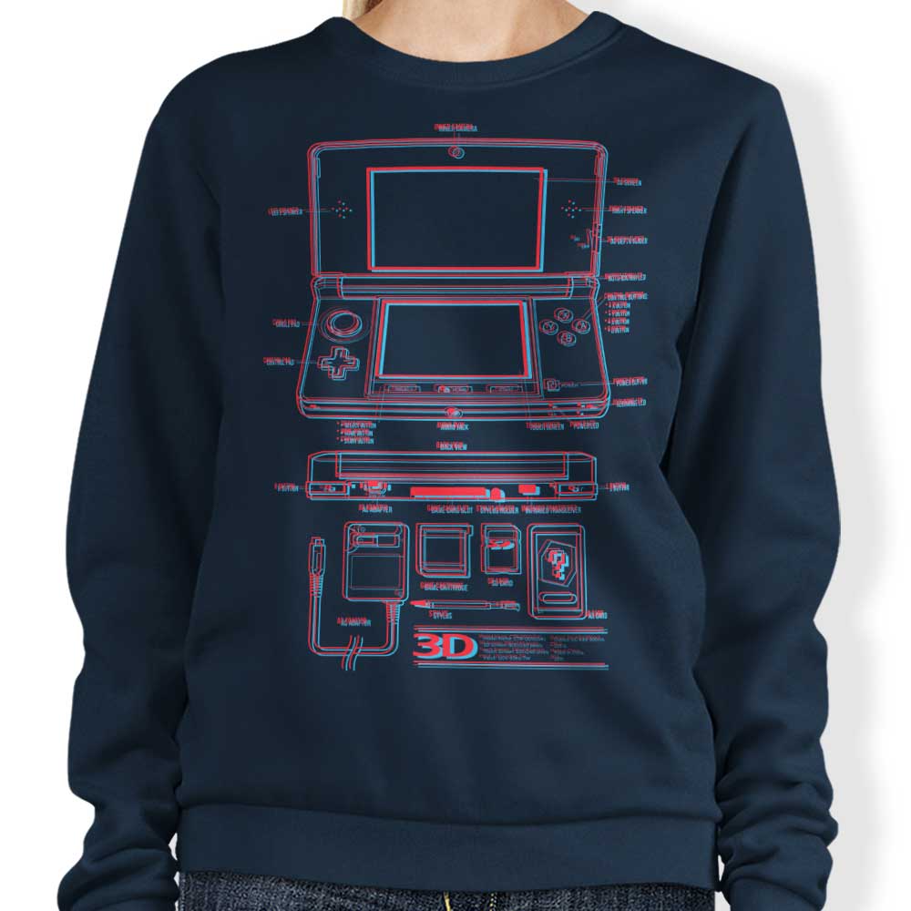 3DS - Adult & Kids T-Shirts, Sweatshirts & Hoodies apparel design preview 1