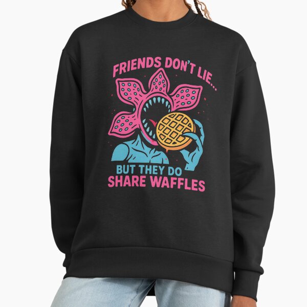Demogorgon Eggos Fanart Netflix Inspired Retro Horror - Adult & Kids T-Shirts, Sweatshirts & Hoodies apparel design preview 1