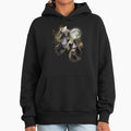 Direwolf Brothers Howling at Full Moon - Adult & Kids T-Shirts, Sweatshirts & Hoodies apparel design preview 1
