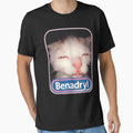 Benadryl Cat Meme - Adult & Kids T-Shirts, Sweatshirts & Hoodies apparel design preview 1
