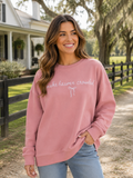 Simply Southern 0226 Heaven EVD Embroidered Crew - Adult & Kids T-Shirts, Sweatshirts & Hoodies apparel design preview 1