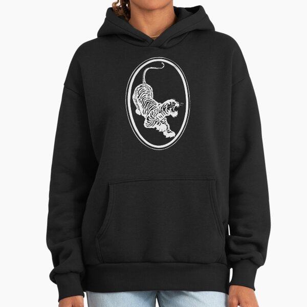Tiger Inlay Art - Adult & Kids T-Shirts, Sweatshirts & Hoodies apparel design preview 1
