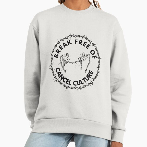 Breaking Free of Cancel Culture, Anti Woke - Adult & Kids T-Shirts, Sweatshirts & Hoodies apparel design preview 1