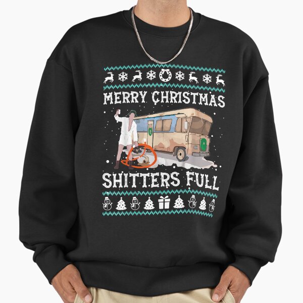 Merry Christmas Shitters Full - Adult & Kids T-Shirts, Sweatshirts & Hoodies apparel design preview 1