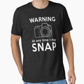 Warning At Any Time I May Snap - Adult & Kids T-Shirts, Sweatshirts & Hoodies apparel design preview 1