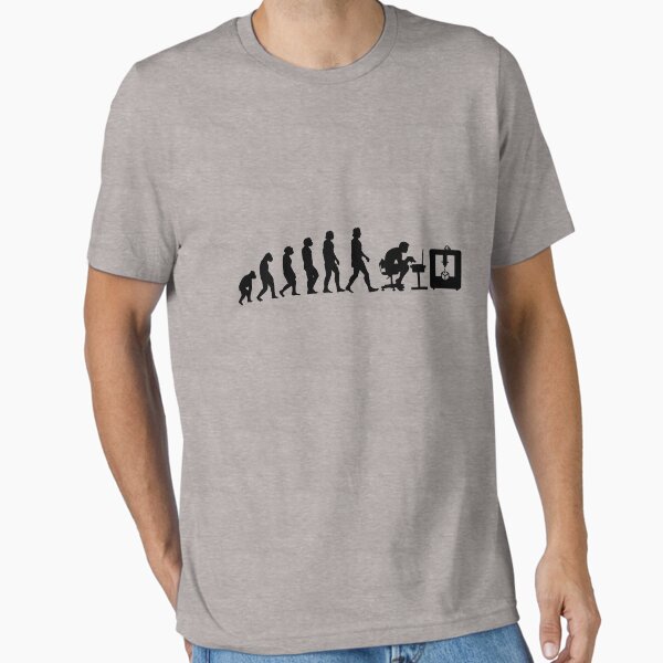 3D printer evolution print hobby gift idea - Adult & Kids T-Shirts, Sweatshirts & Hoodies apparel design preview 1