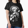 MARIACHI SKULL MEXICAN MUSIC - Adult & Kids T-Shirts, Sweatshirts & Hoodies apparel design preview 1