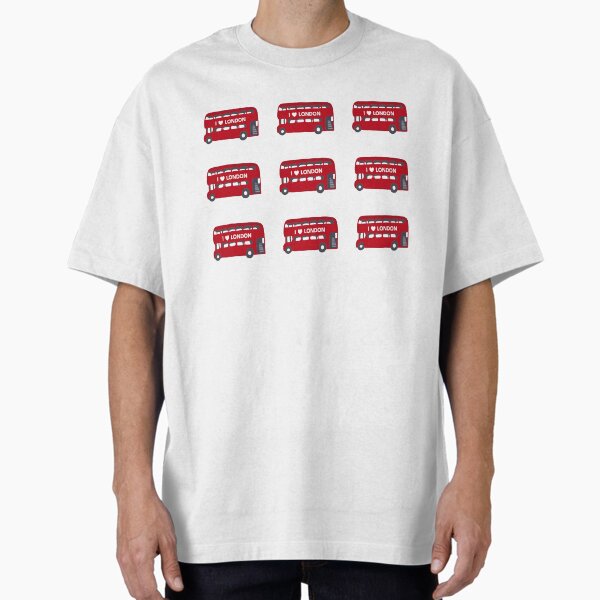 London red bus pattern - Adult & Kids T-Shirts, Sweatshirts & Hoodies apparel design preview 1