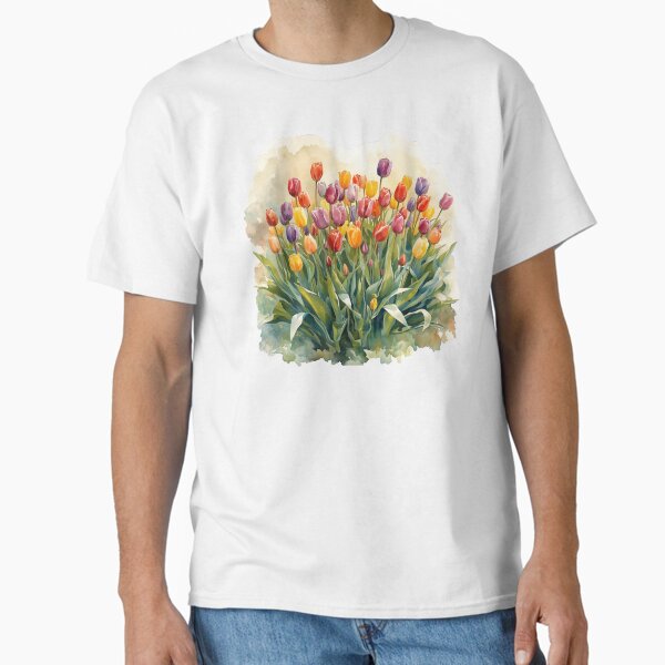 Spring Tulips - Adult & Kids T-Shirts, Sweatshirts & Hoodies apparel design preview 1