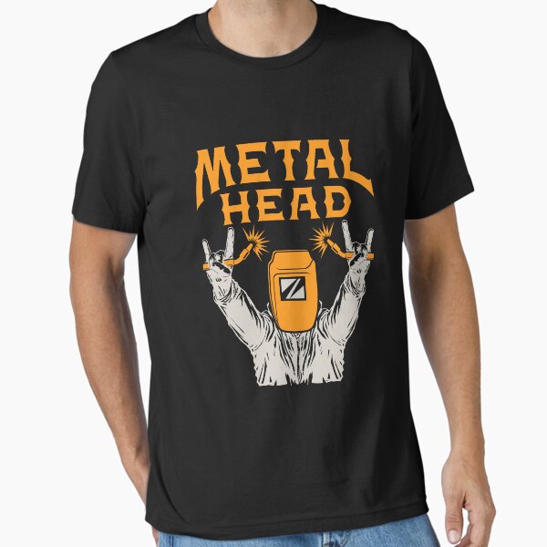 Metal Head Funny Welder Welder's Helmet - Adult & Kids T-Shirts, Sweatshirts & Hoodies apparel design preview 1